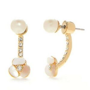 Kate Spade earrings flower pearl earrings